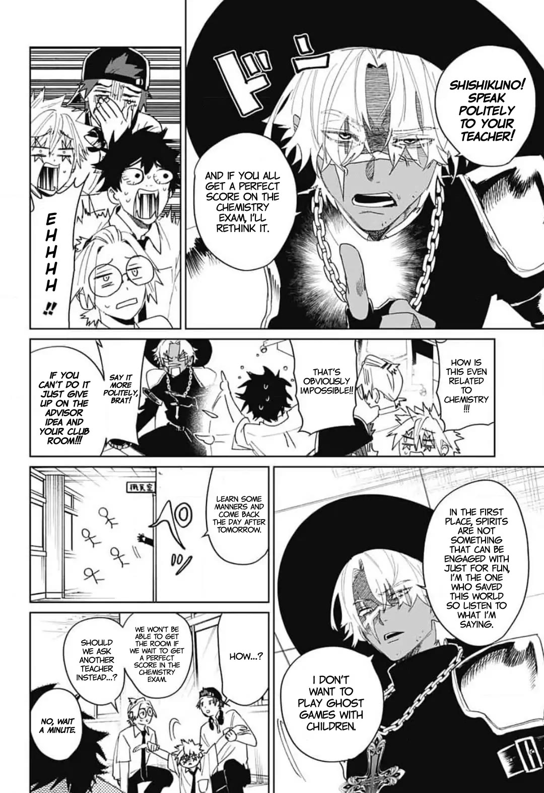 Phantom Busters Chapter 13 page 19 - Chapter 13: Let's recruit a club advisor