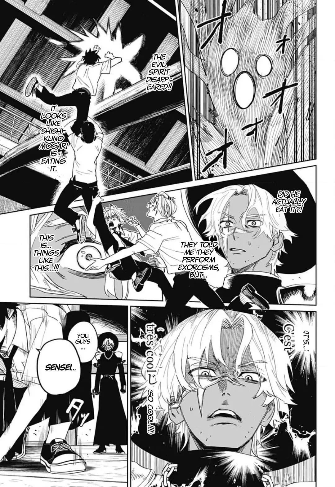 Phantom Busters Chapter 13 page 34 - Chapter 13: Let's recruit a club advisor