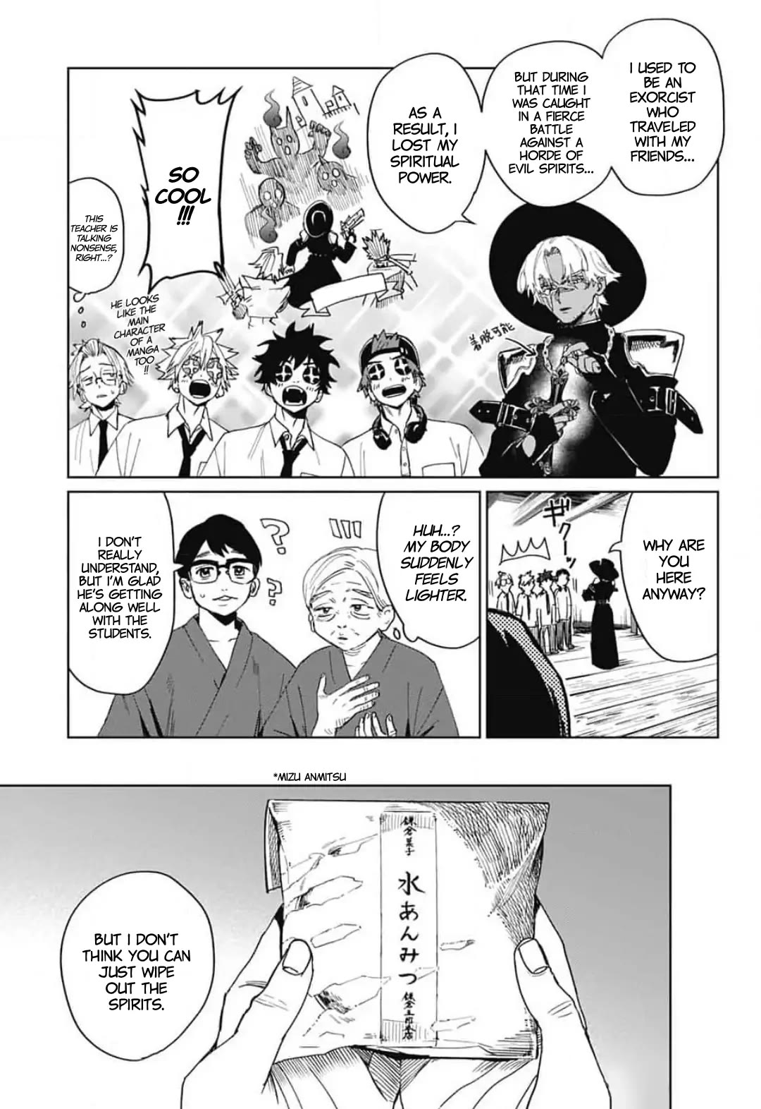 Phantom Busters Chapter 13 page 36 - Chapter 13: Let's recruit a club advisor