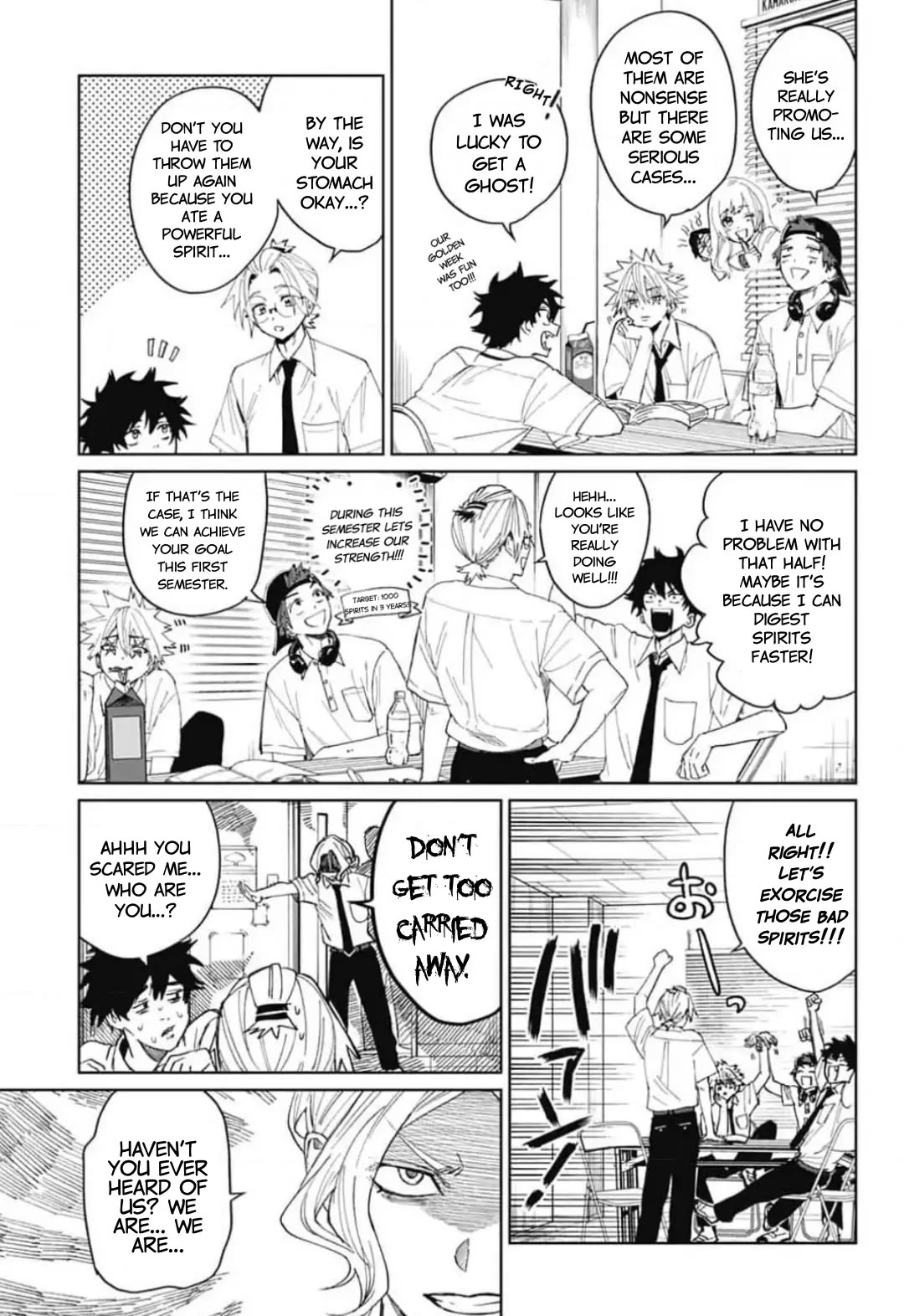 Phantom Busters Chapter 13 page 4 - Chapter 13: Let's recruit a club advisor