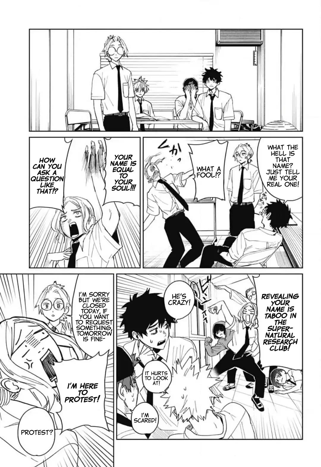 Phantom Busters Chapter 13 page 6 - Chapter 13: Let's recruit a club advisor