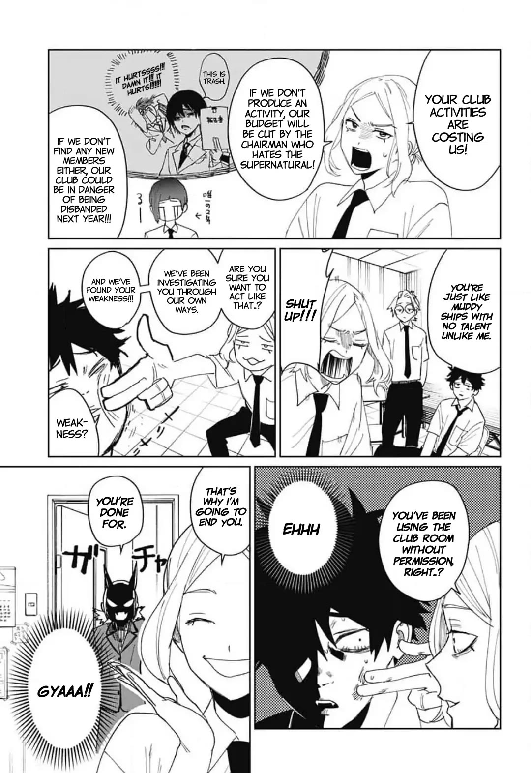 Phantom Busters Chapter 13 page 8 - Chapter 13: Let's recruit a club advisor