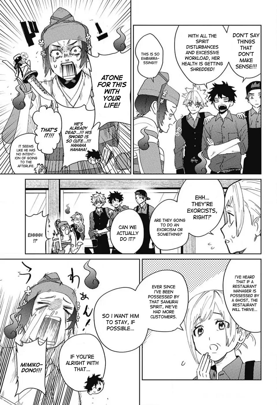 Phantom Busters Chapter 14 page 27 - Chapter 14: Let's work part-time!