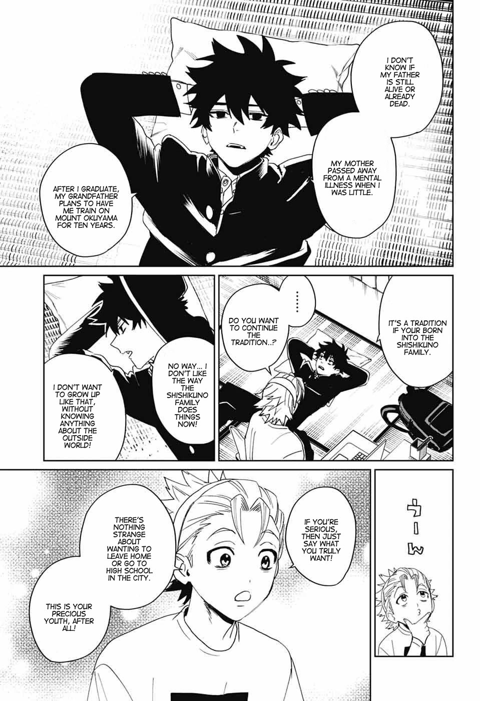Phantom Busters Chapter 17 page 22 - Chapter 17: Shishikuno part 1