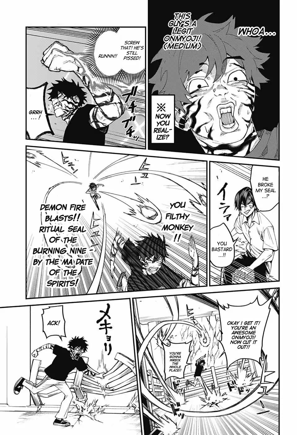 Phantom Busters Chapter 19 page 5 - Chapter 19: Let's fall into darkness!