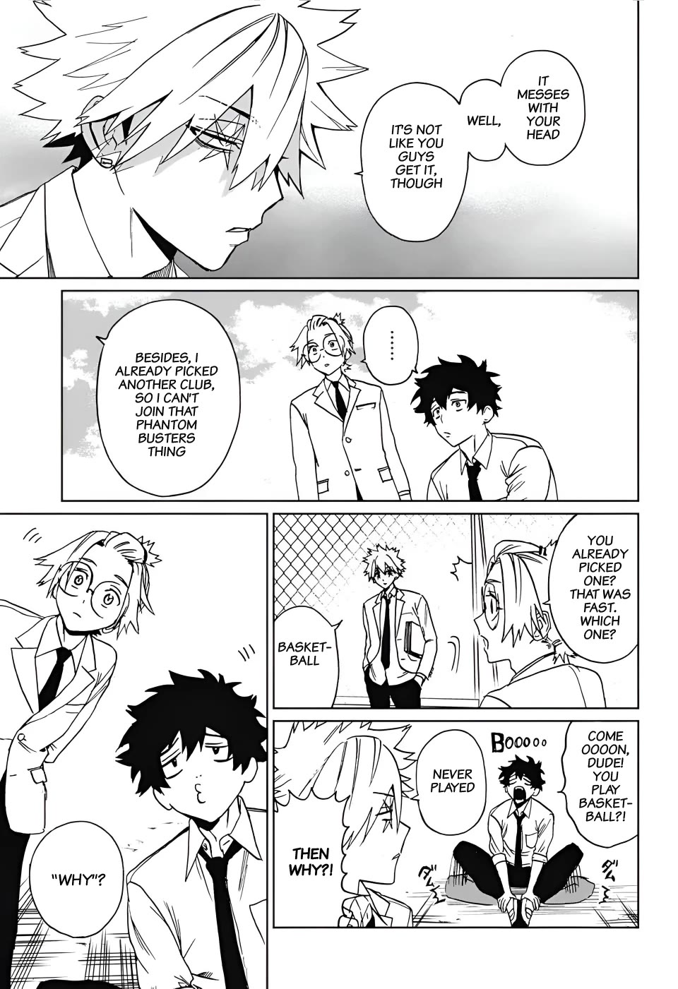 Phantom Busters Chapter 2 page 10 - Chapter 2: Let's Go See A Movie!
