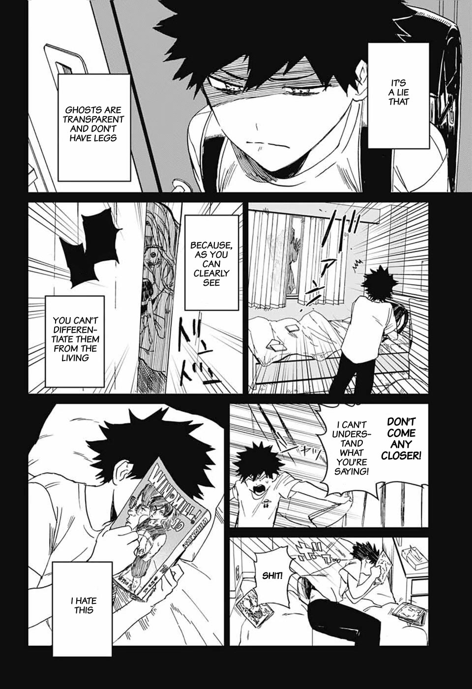 Phantom Busters Chapter 2 page 5 - Chapter 2: Let's Go See A Movie!