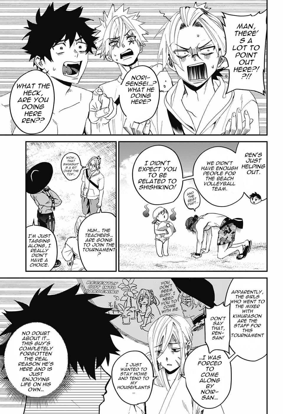 Phantom Busters Chapter 21 page 19 - Chapter 21: Let’s Play Volleyball!
