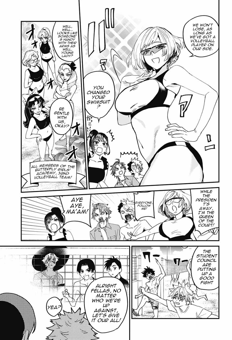 Phantom Busters Chapter 21 page 25 - Chapter 21: Let’s Play Volleyball!