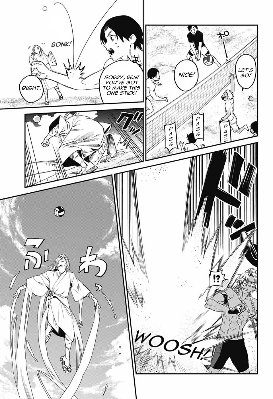 Phantom Busters Chapter 21 page 27 - Chapter 21: Let’s Play Volleyball!