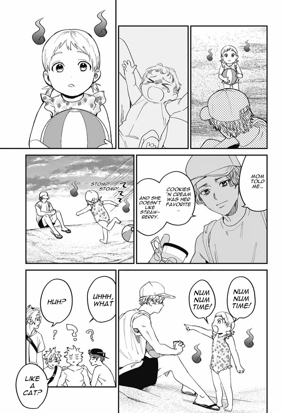 Phantom Busters Chapter 21 page 35 - Chapter 21: Let’s Play Volleyball!