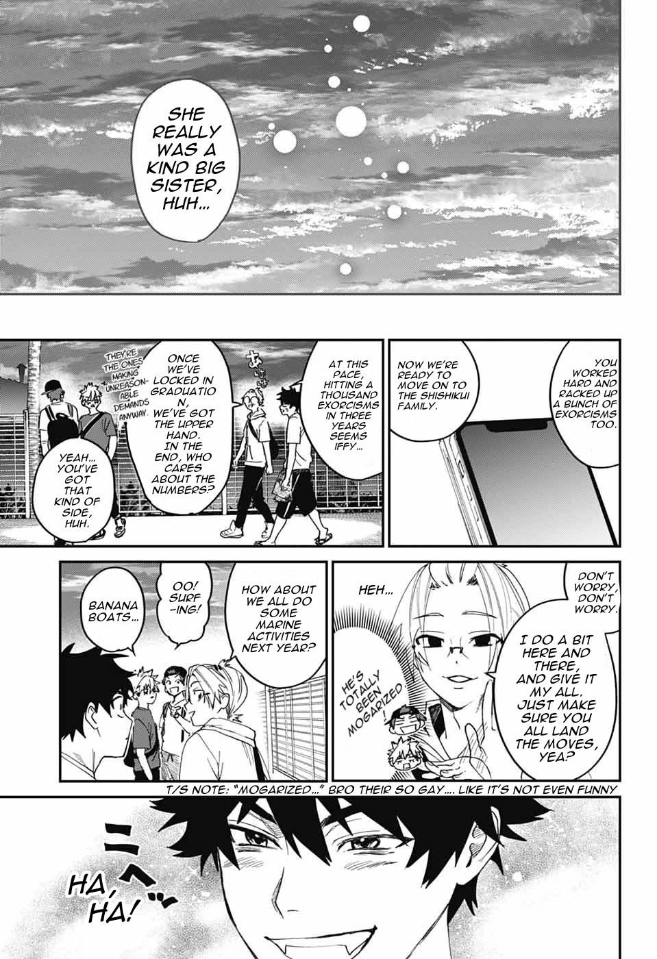 Phantom Busters Chapter 21 page 39 - Chapter 21: Let’s Play Volleyball!