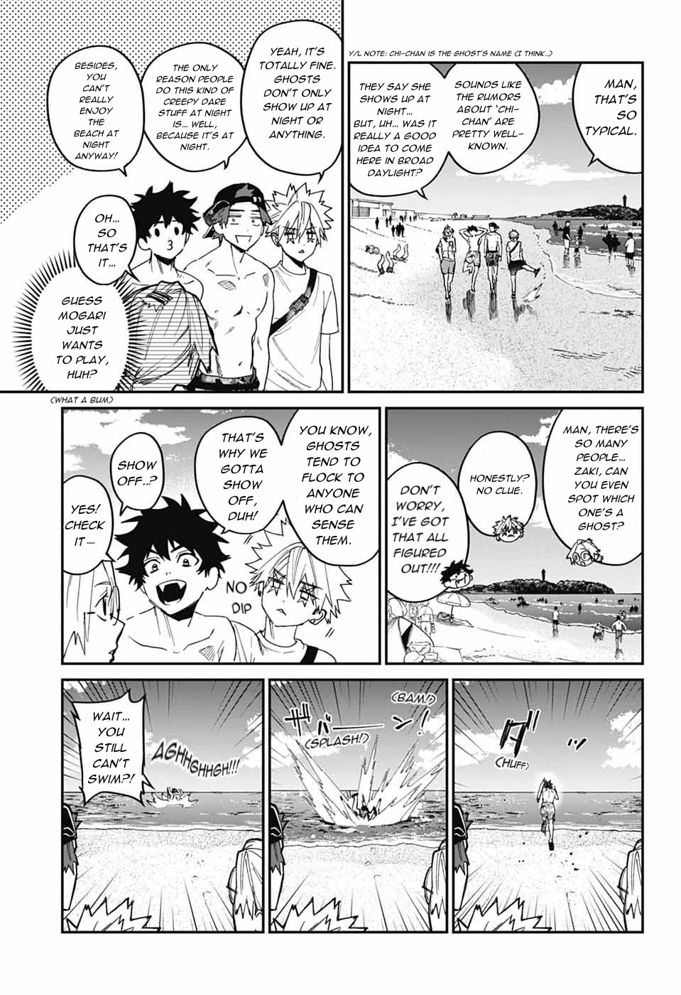 Phantom Busters Chapter 21 page 7 - Chapter 21: Let’s Play Volleyball!