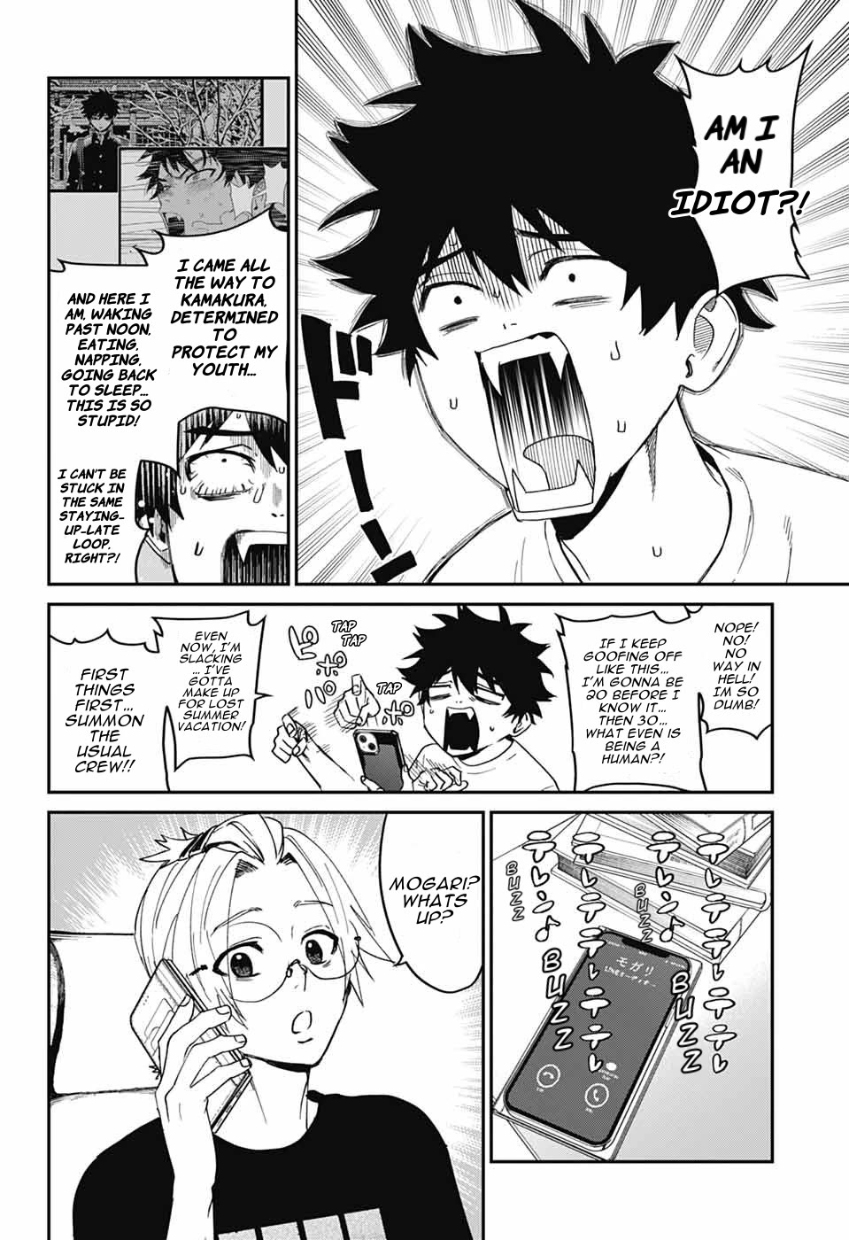 Phantom Busters Chapter 22 page 3 - Chapter 22: Let’s Catch Up on Summer Vacation!