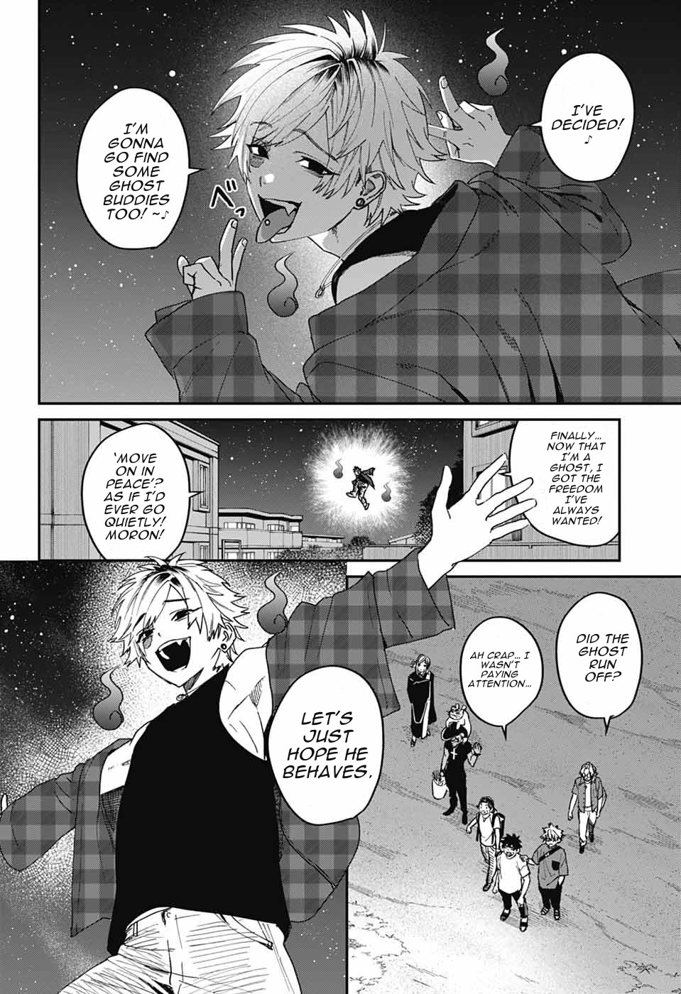 Phantom Busters Chapter 22 page 35 - Chapter 22: Let’s Catch Up on Summer Vacation!