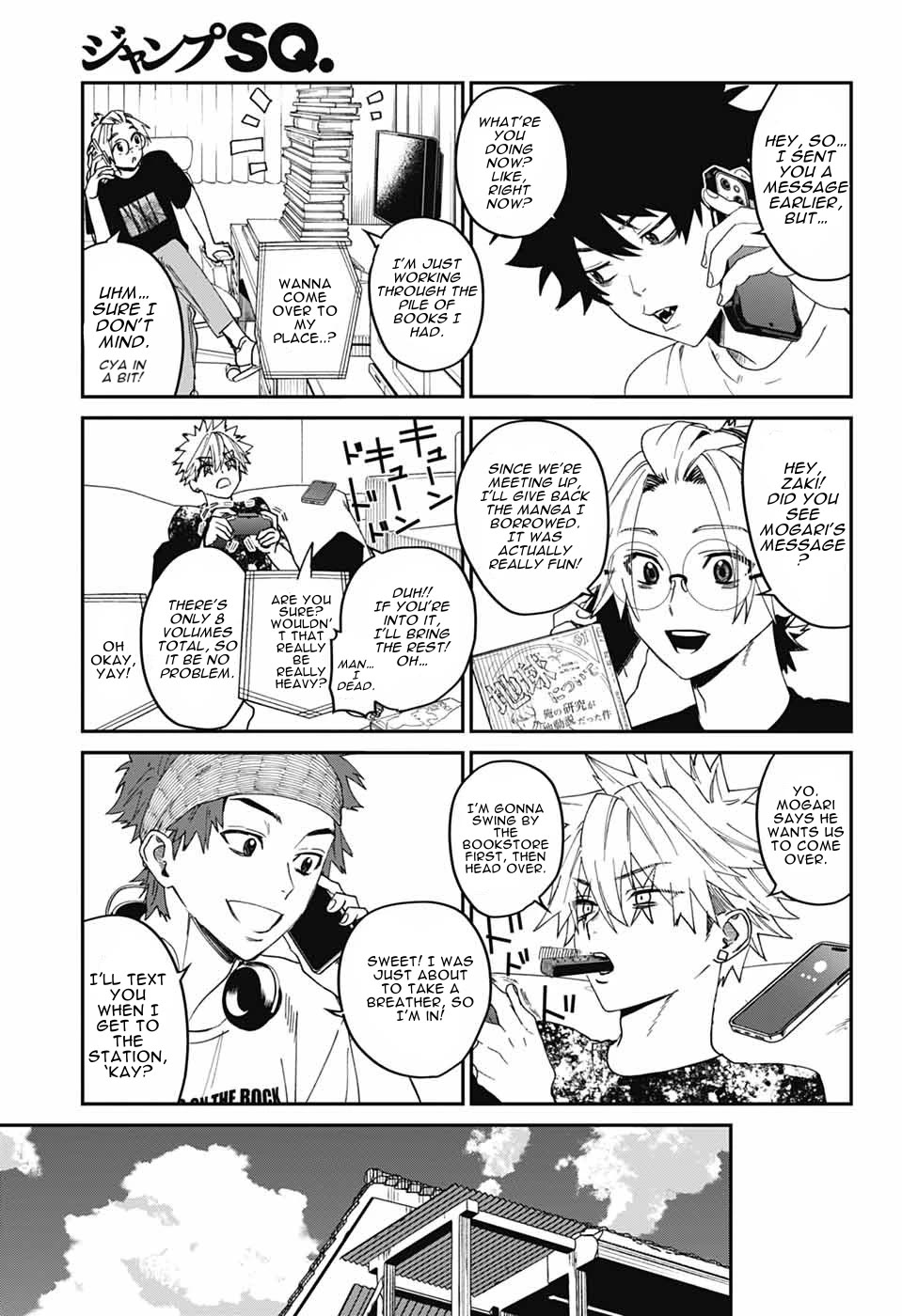 Phantom Busters Chapter 22 page 4 - Chapter 22: Let’s Catch Up on Summer Vacation!