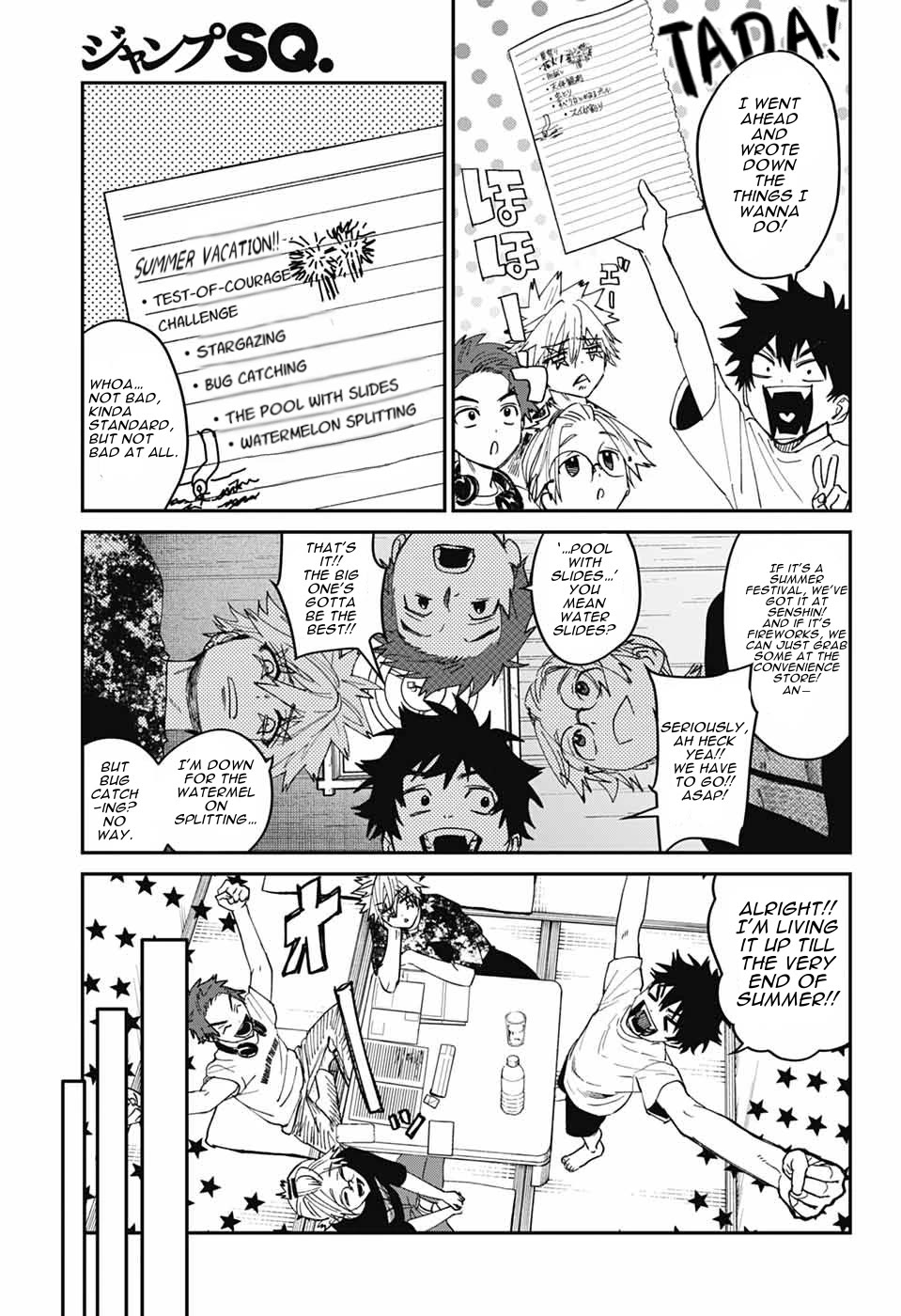 Phantom Busters Chapter 22 page 6 - Chapter 22: Let’s Catch Up on Summer Vacation!