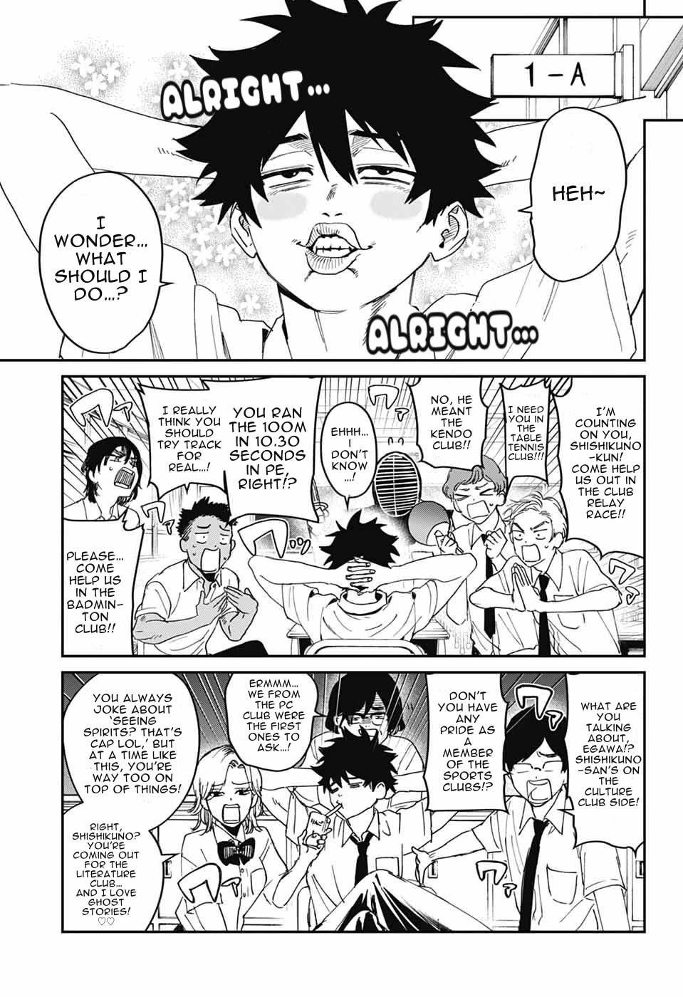 Phantom Busters Chapter 23 page 11 - Chapter 23: Let's Join The Relay Race Between Clubs!