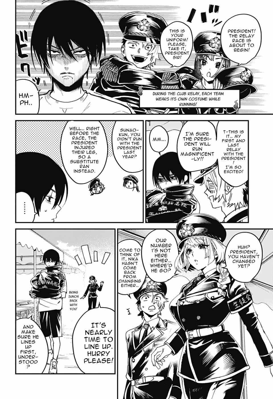Phantom Busters Chapter 23 page 24 - Chapter 23: Let's Join The Relay Race Between Clubs!