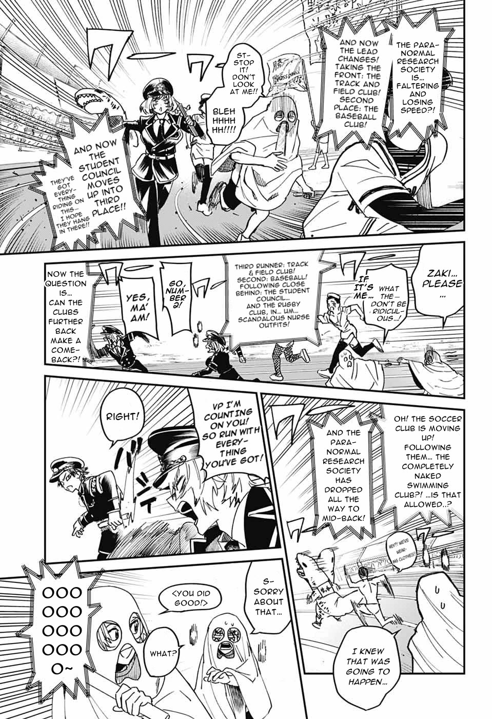 Phantom Busters Chapter 23 page 35 - Chapter 23: Let's Join The Relay Race Between Clubs!
