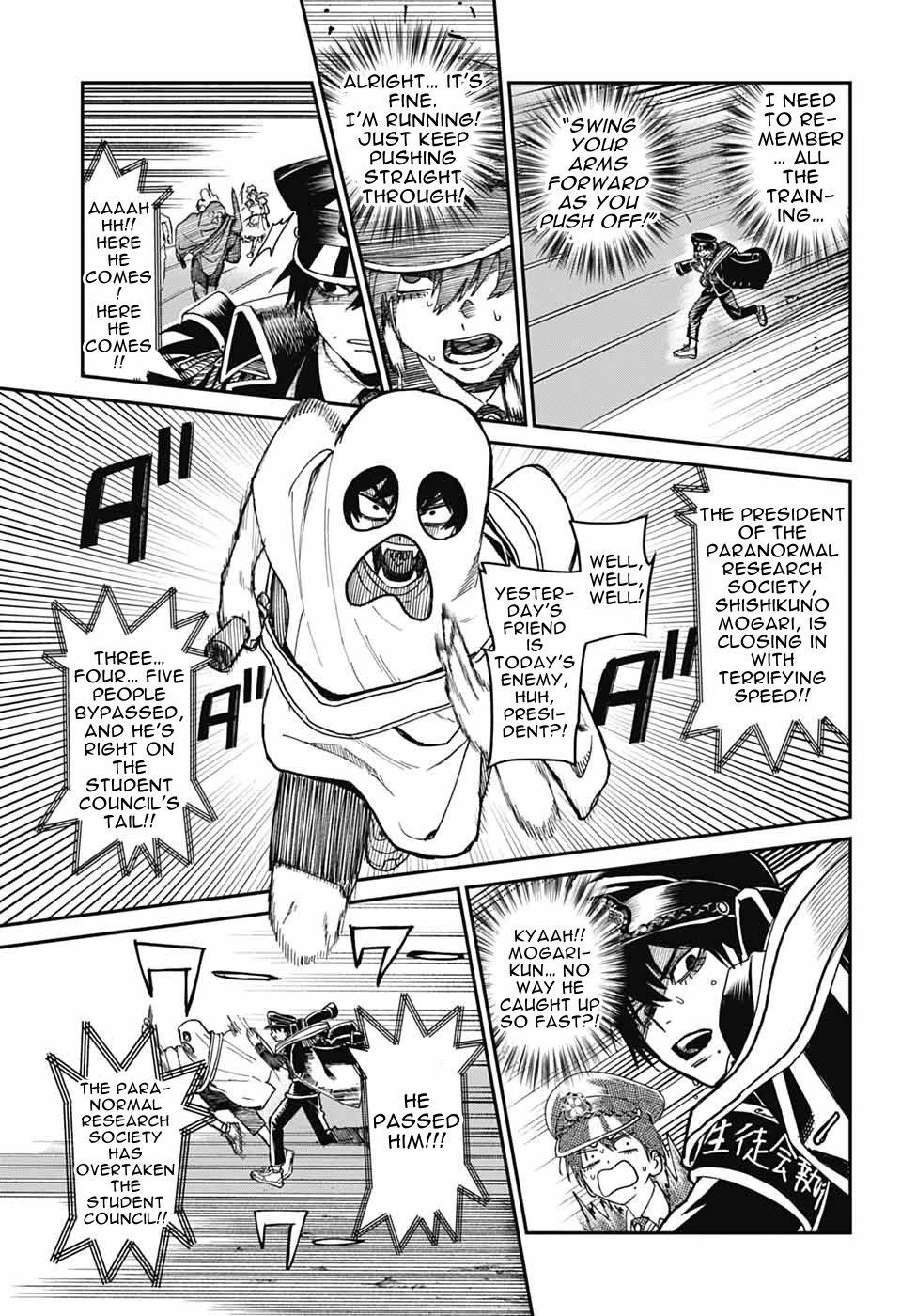 Phantom Busters Chapter 23 page 37 - Chapter 23: Let's Join The Relay Race Between Clubs!