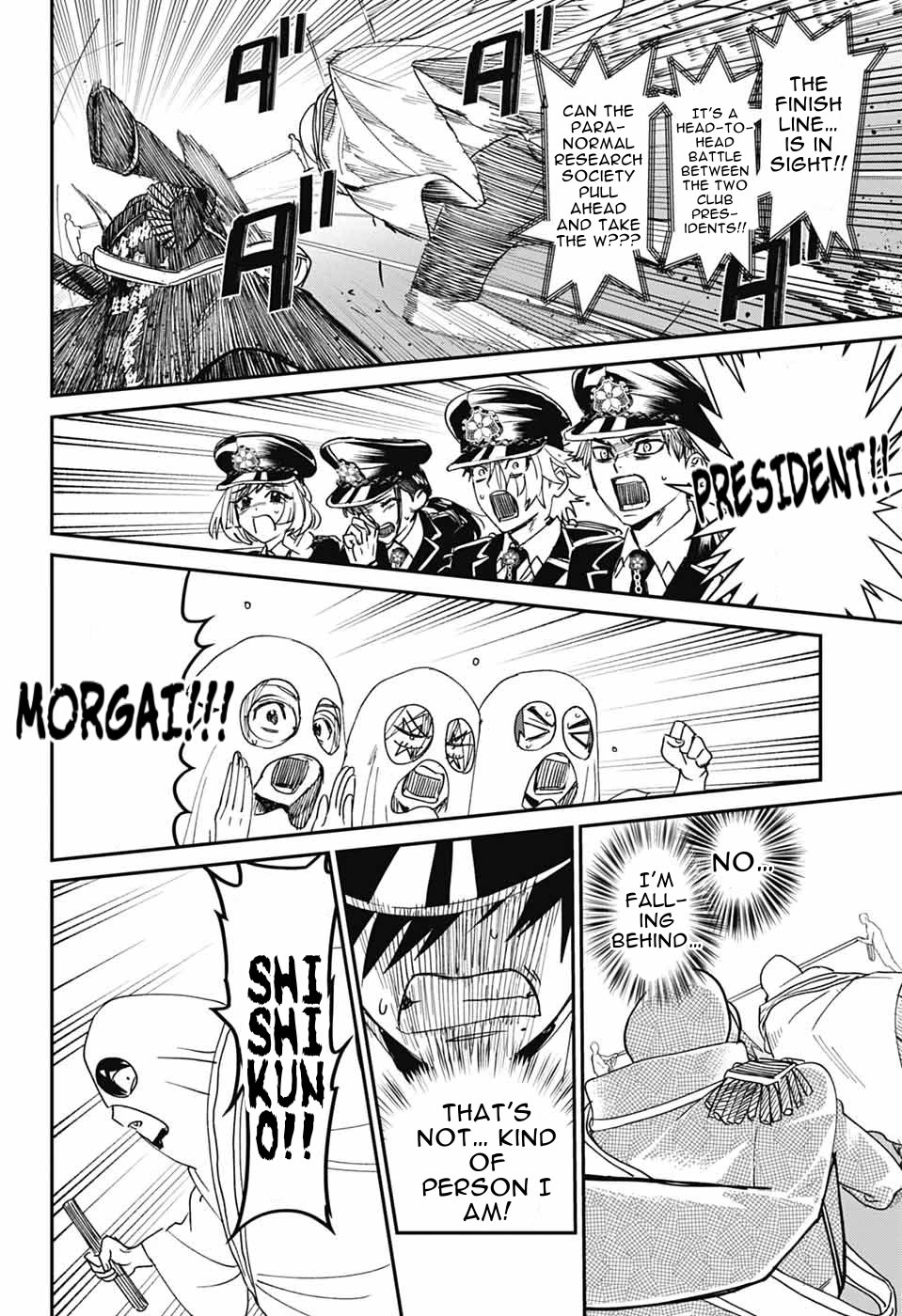 Phantom Busters Chapter 23 page 38 - Chapter 23: Let's Join The Relay Race Between Clubs!