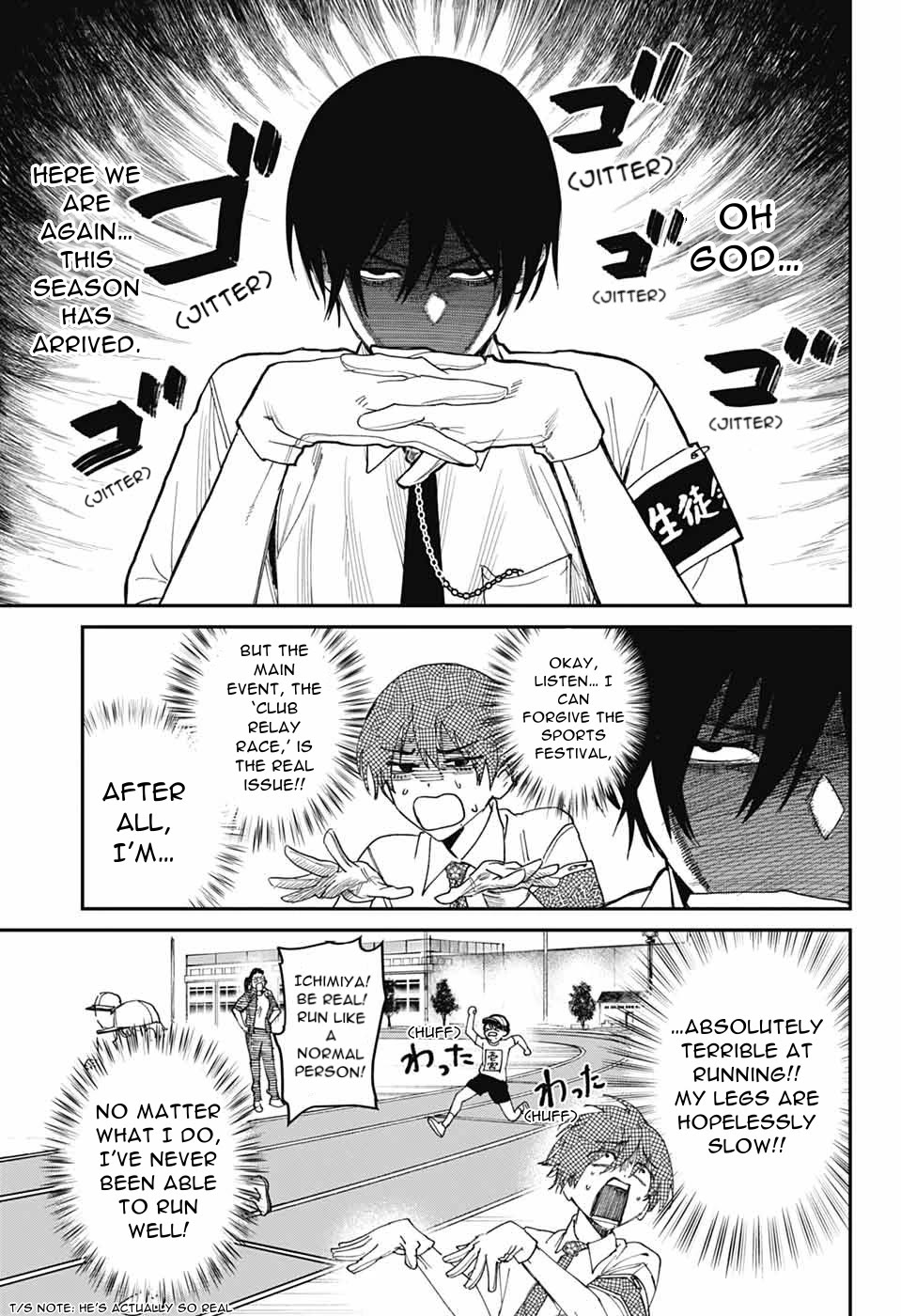 Phantom Busters Chapter 23 page 7 - Chapter 23: Let's Join The Relay Race Between Clubs!