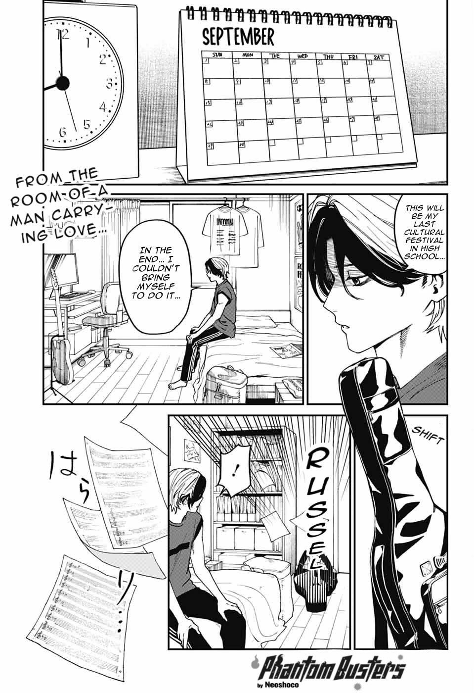 Phantom Busters Chapter 24 page 1 - Chapter 24: Let's Make A Band!