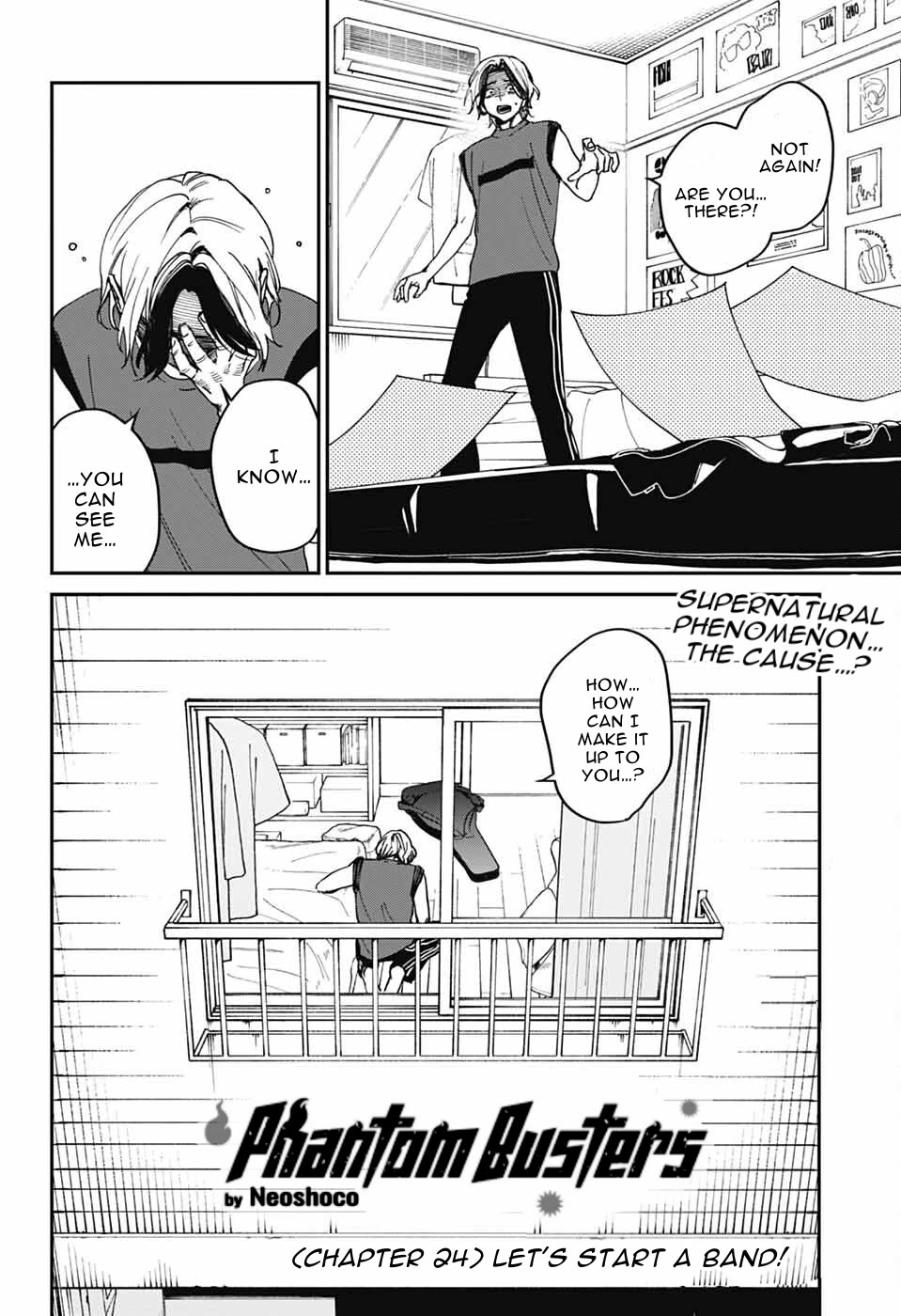 Phantom Busters Chapter 24 page 2 - Chapter 24: Let's Make A Band!