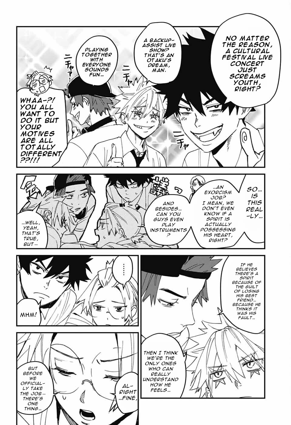 Phantom Busters Chapter 24 page 22 - Chapter 24: Let's Make A Band!