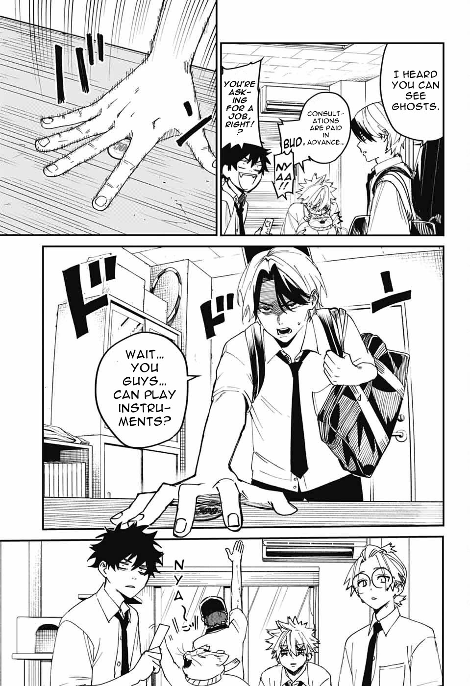 Phantom Busters Chapter 24 page 7 - Chapter 24: Let's Make A Band!