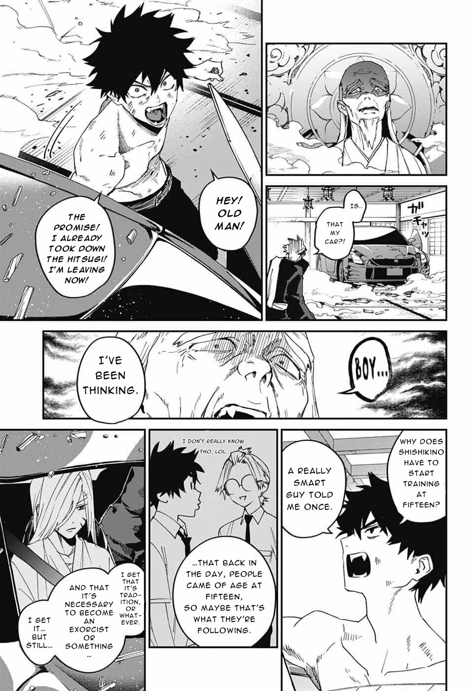 Phantom Busters Chapter 28 page 41 - Chapter 28: Let's Run Away From Home!