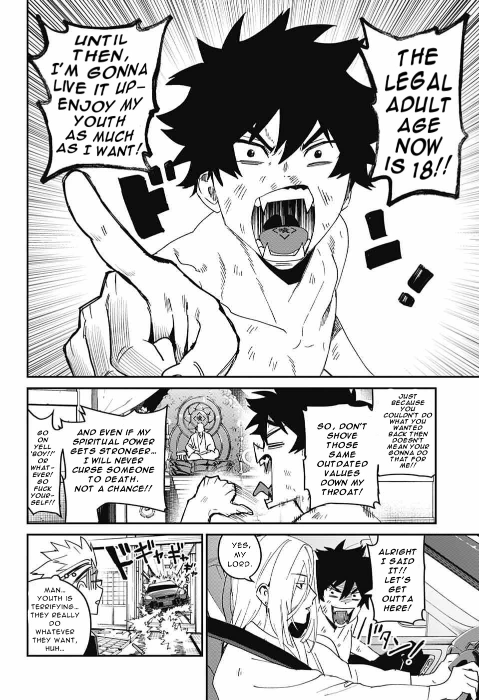 Phantom Busters Chapter 28 page 42 - Chapter 28: Let's Run Away From Home!