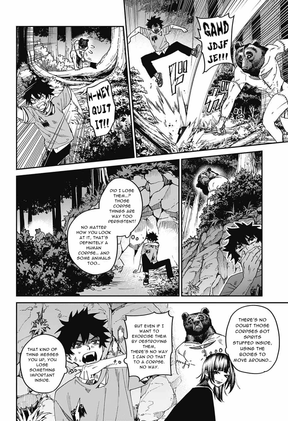 Phantom Busters Chapter 28 page 8 - Chapter 28: Let's Run Away From Home!