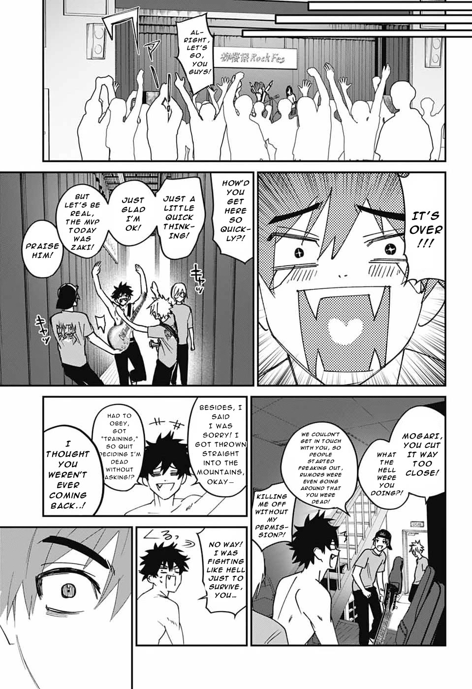 Phantom Busters Chapter 29 page 45 - Chapter 29: Let’s Go To The Culture Festival!