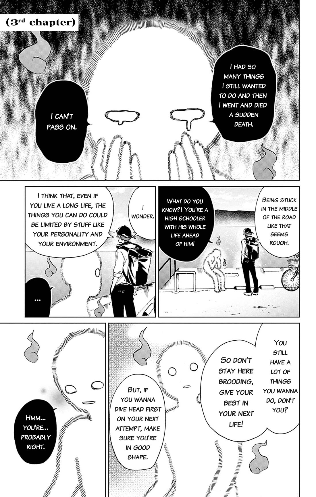 Phantom Busters Chapter 3 page 1 - Chapter 3: Let's Go On A Date!