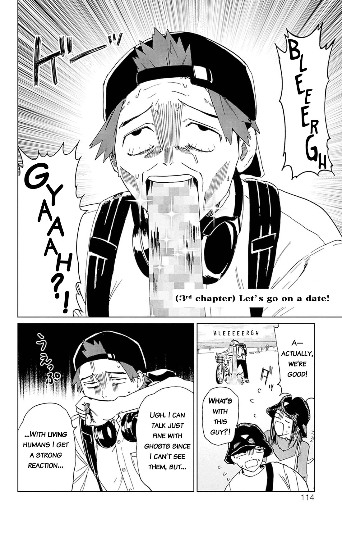 Phantom Busters Chapter 3 page 4 - Chapter 3: Let's Go On A Date!