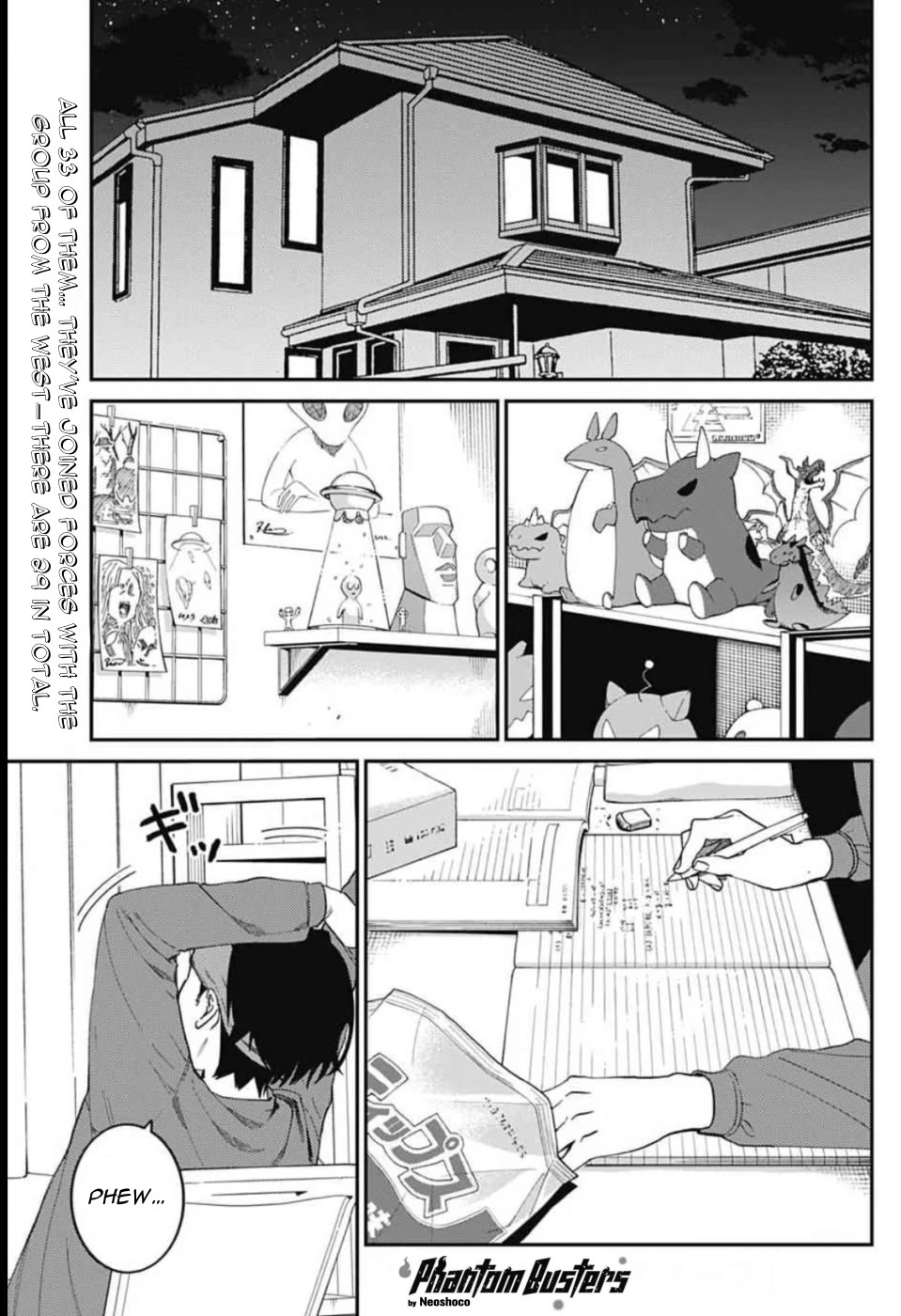 Phantom Busters Chapter 31 page 1 - Chapter 31: Let’s Go On A Day Off!