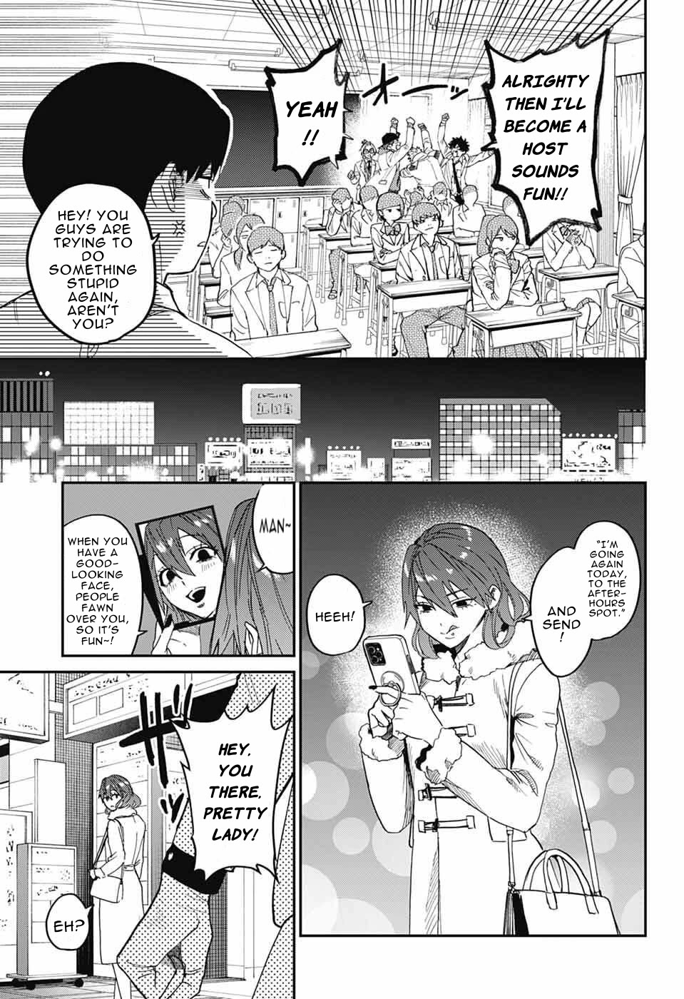 Phantom Busters Chapter 32 page 11 - Chapter 32: Let’s Start A Host Club!