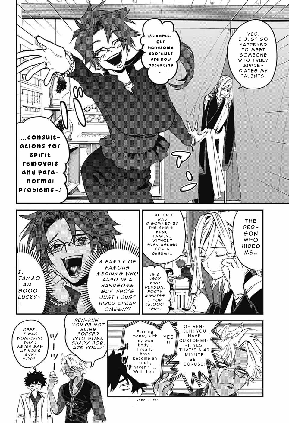 Phantom Busters Chapter 32 page 18 - Chapter 32: Let’s Start A Host Club!