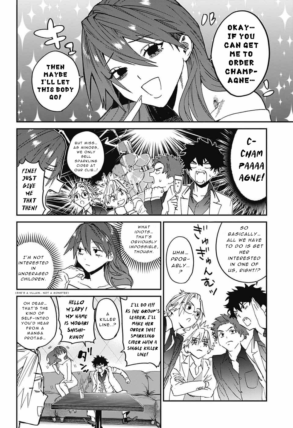 Phantom Busters Chapter 32 page 20 - Chapter 32: Let’s Start A Host Club!