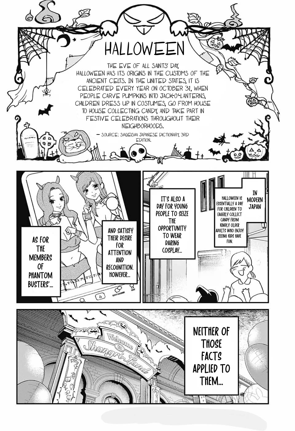 Phantom Busters Chapter 33 page 2 - Chapter 33: Let’s Go To Shangri-Land!