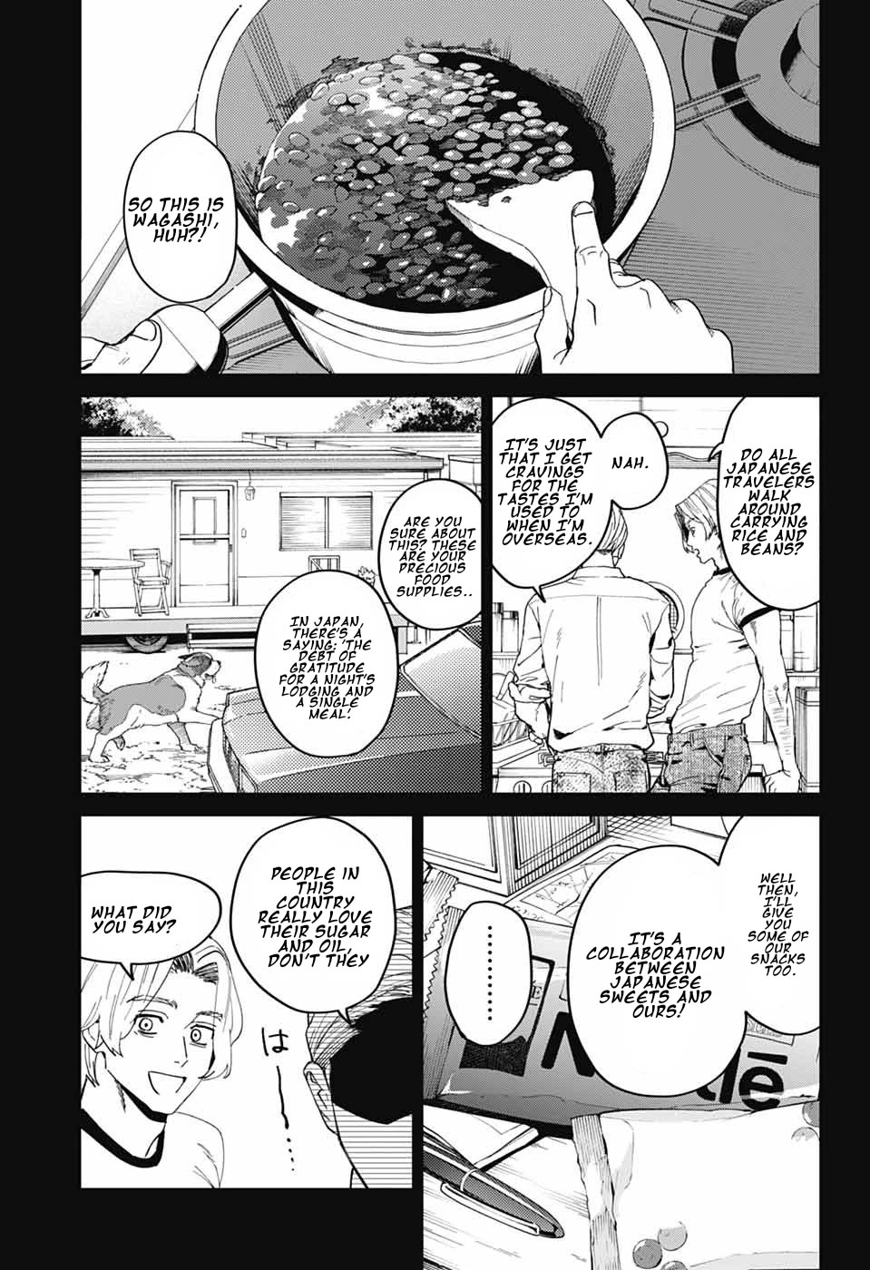Phantom Busters Chapter 34 page 15 - Chapter 34: Let's Look for Japanese Sweets!