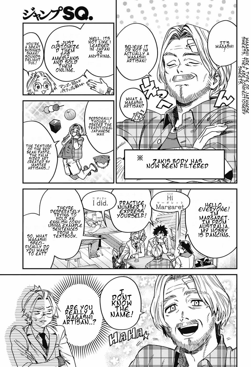 Phantom Busters Chapter 34 page 5 - Chapter 34: Let's Look for Japanese Sweets!