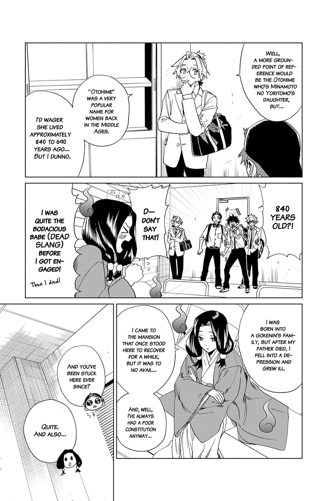 Phantom Busters Chapter 4 page 11 - Chapter 4: Let's Go Sightseeing in Kamakura!