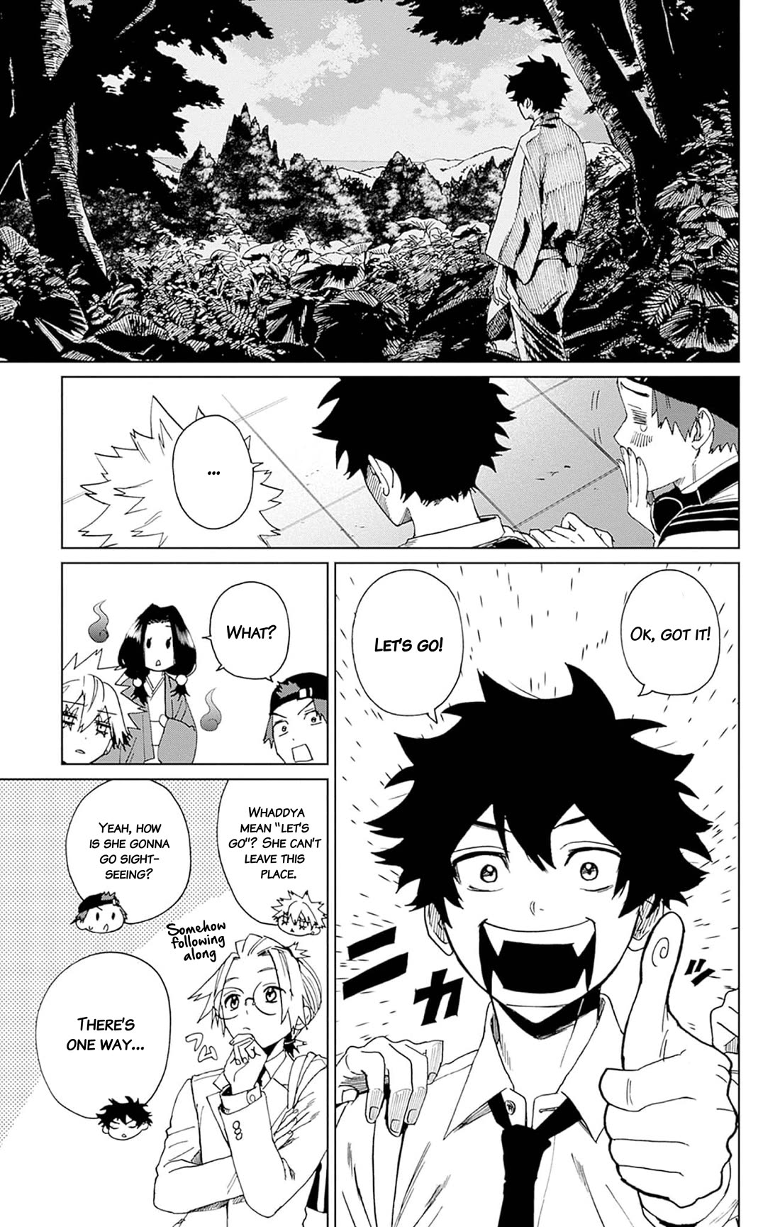 Phantom Busters Chapter 4 page 17 - Chapter 4: Let's Go Sightseeing in Kamakura!