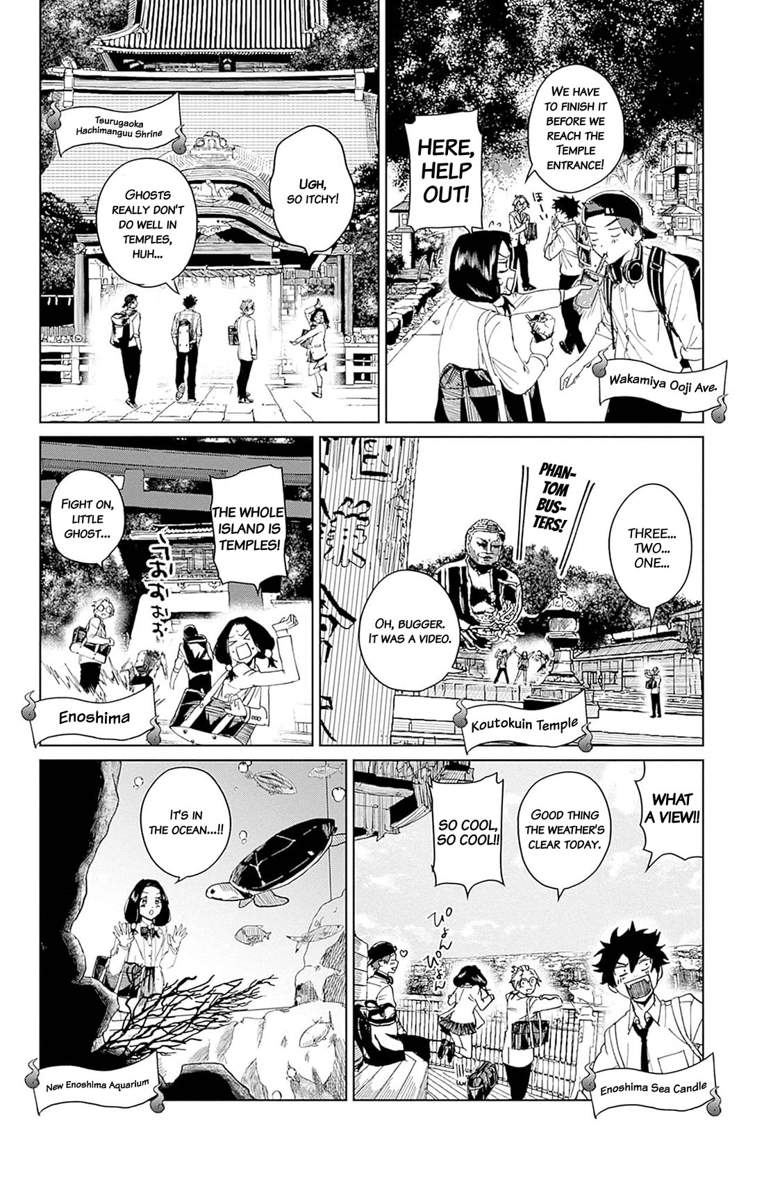 Phantom Busters Chapter 4 page 28 - Chapter 4: Let's Go Sightseeing in Kamakura!
