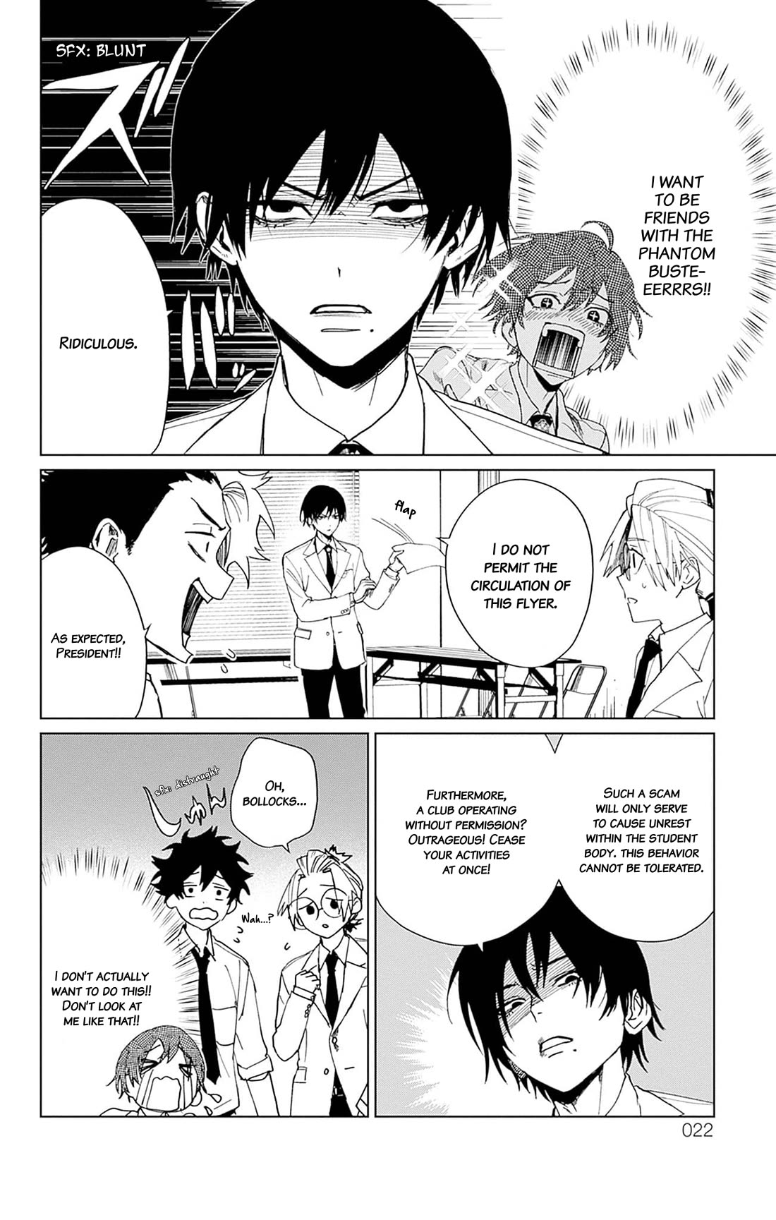 Phantom Busters Chapter 5 page 14 - Chapter 5: Let's Investigate the School at Night!