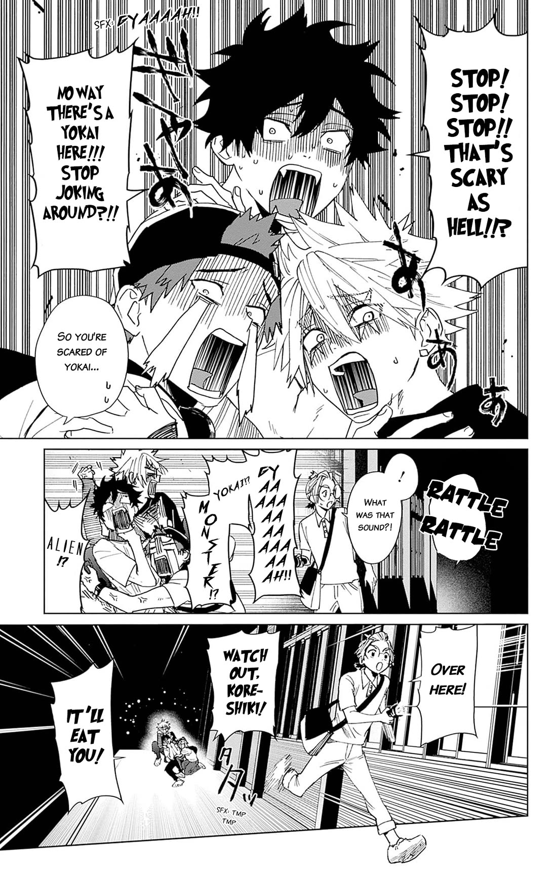 Phantom Busters Chapter 5 page 19 - Chapter 5: Let's Investigate the School at Night!