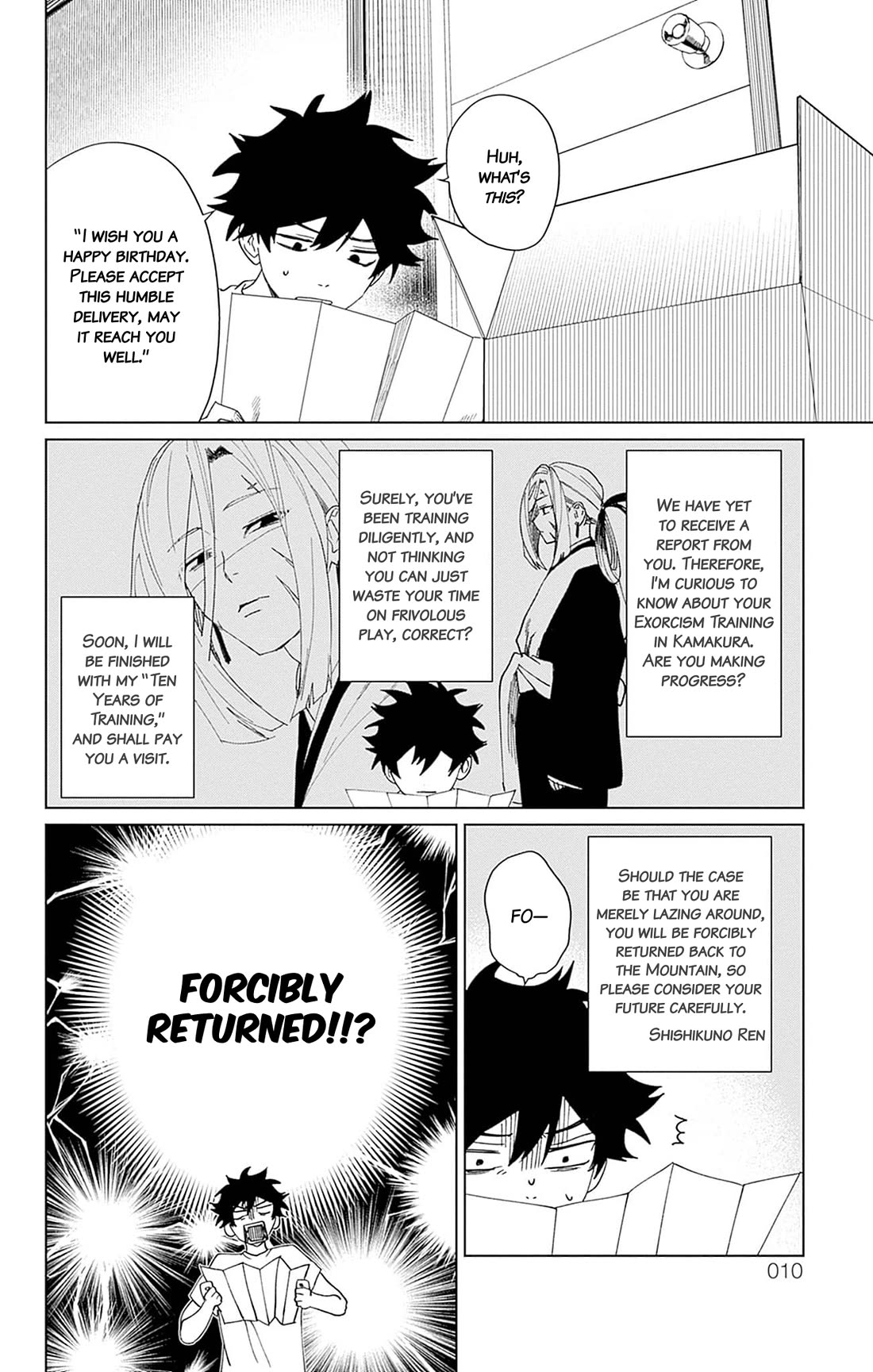 Phantom Busters Chapter 5 page 2 - Chapter 5: Let's Investigate the School at Night!